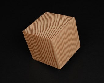 3.5" x 3.5" Douglas Fir Square Block Cube