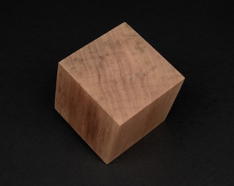 3.5" x 3.5" Western Red Cedar Square Block Cube