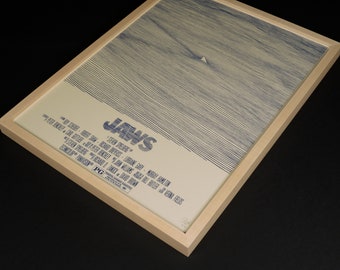 Maple Poster Frame With Corner Miter Splines