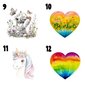 Camisetas gráficas para muñecas de 14,5 pulgadas imagen 4