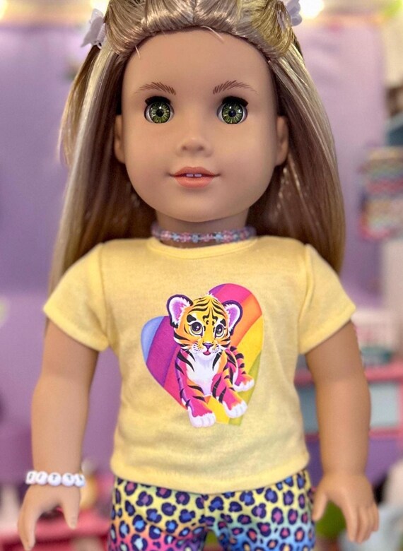 CUSTOM Vintage Graphic T-Shirts for American Girl and other 18-inch dolls