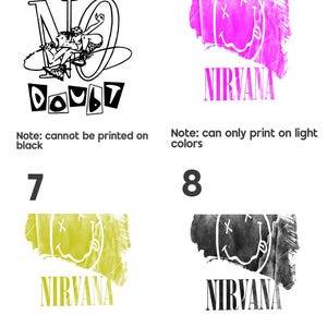 CUSTOM Vintage Style Band T-Shirts for 18-inch dolls image 5