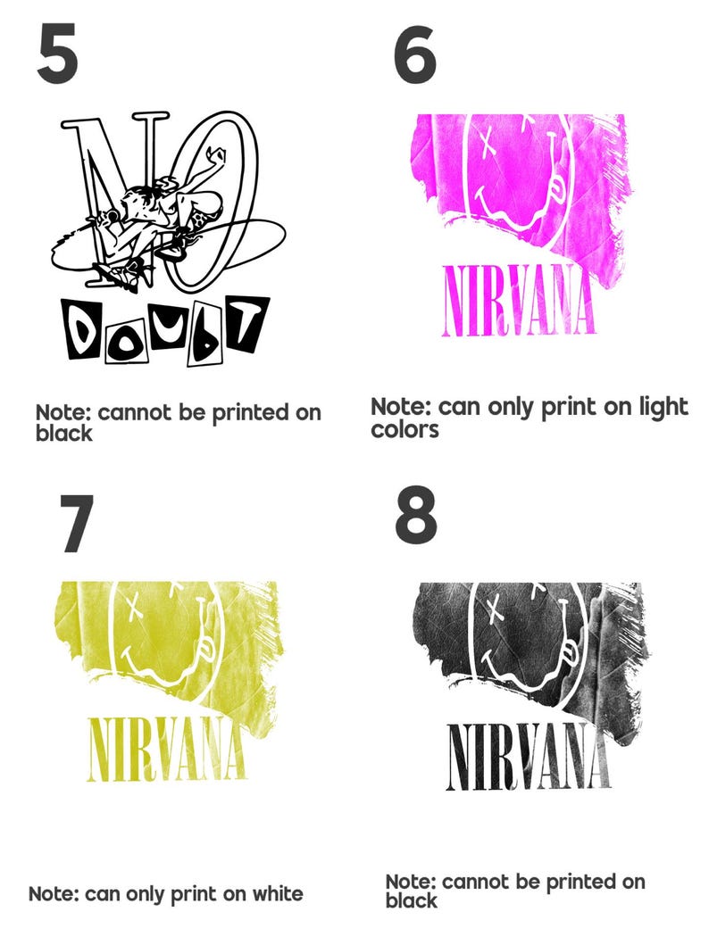 CUSTOM Vintage Style Band T-Shirts for 18-inch dolls image 5