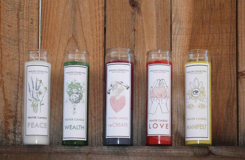 Love Prayer Candle Etsy UK