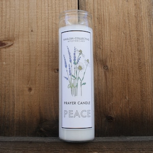 Peace Prayer Candle