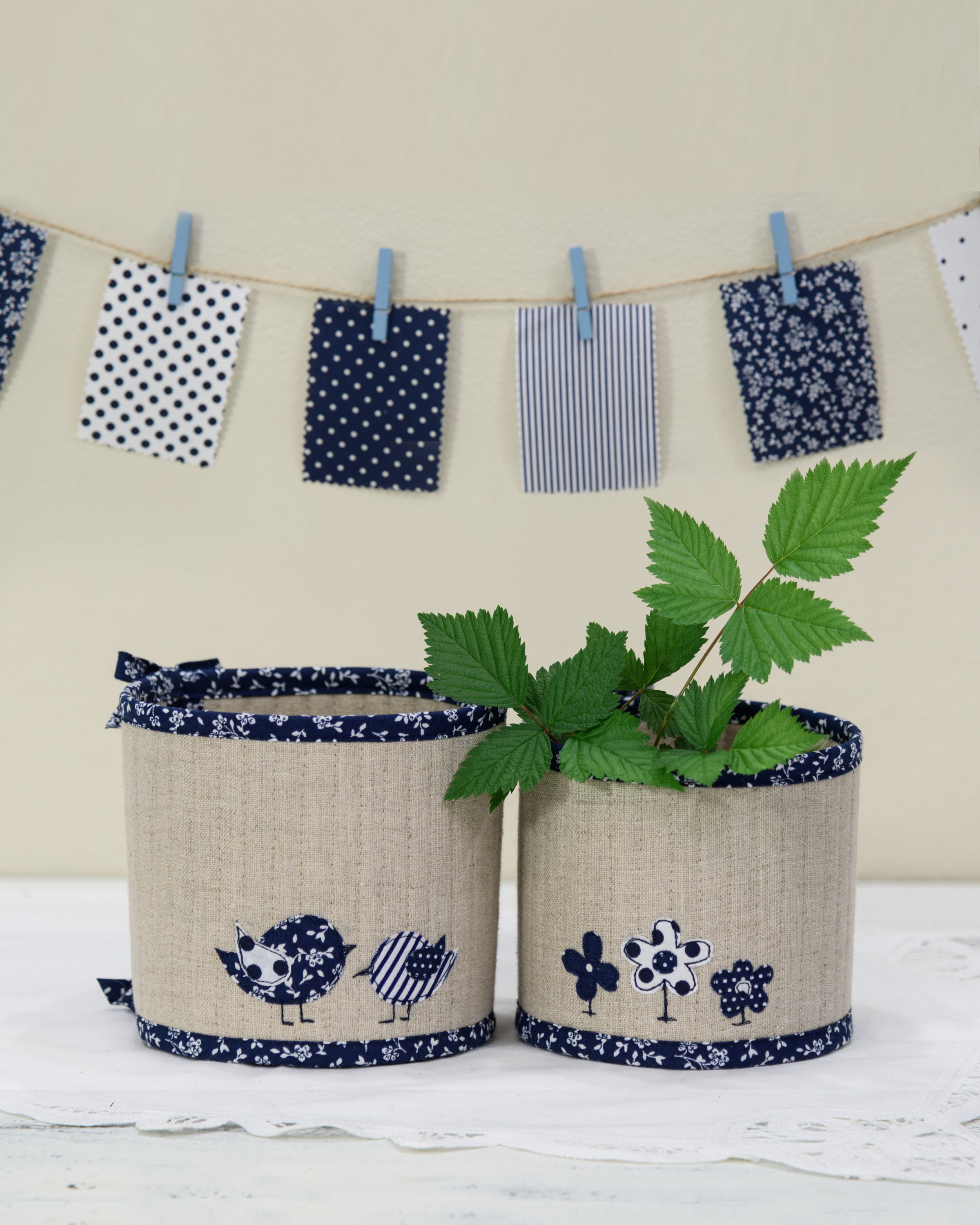 FOUR BASKETS PDF Sewing Pattern Tutorial. Basket Pattern. Fabric Bin ...