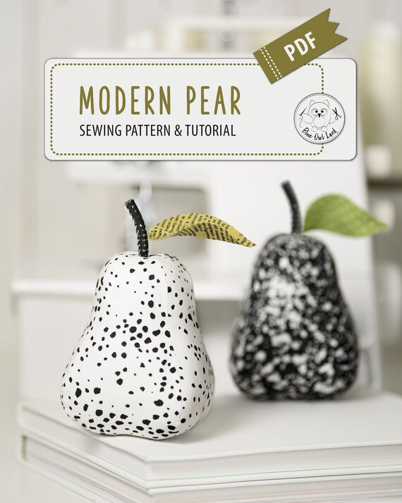 Pin & Pear Pin Cushion Kit with Pattern