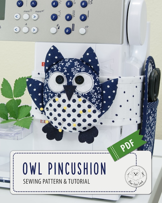 OWL PINCUSHION PDF Sewing Pattern Tutorial. Pdf Sewing - Etsy