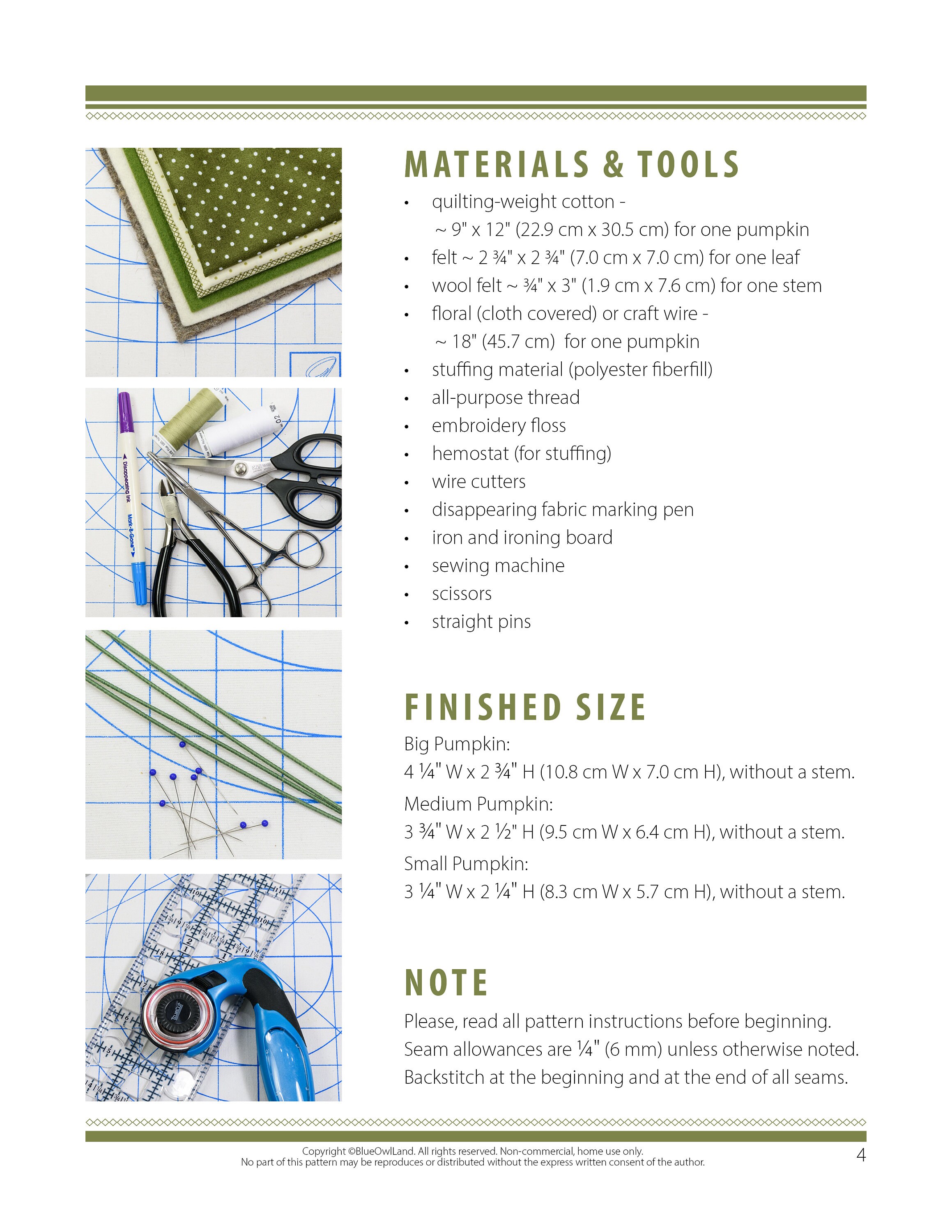 Pumpkin Pdf Sewing Pattern Tutorial Pumpkin Pincushion Sewing Project