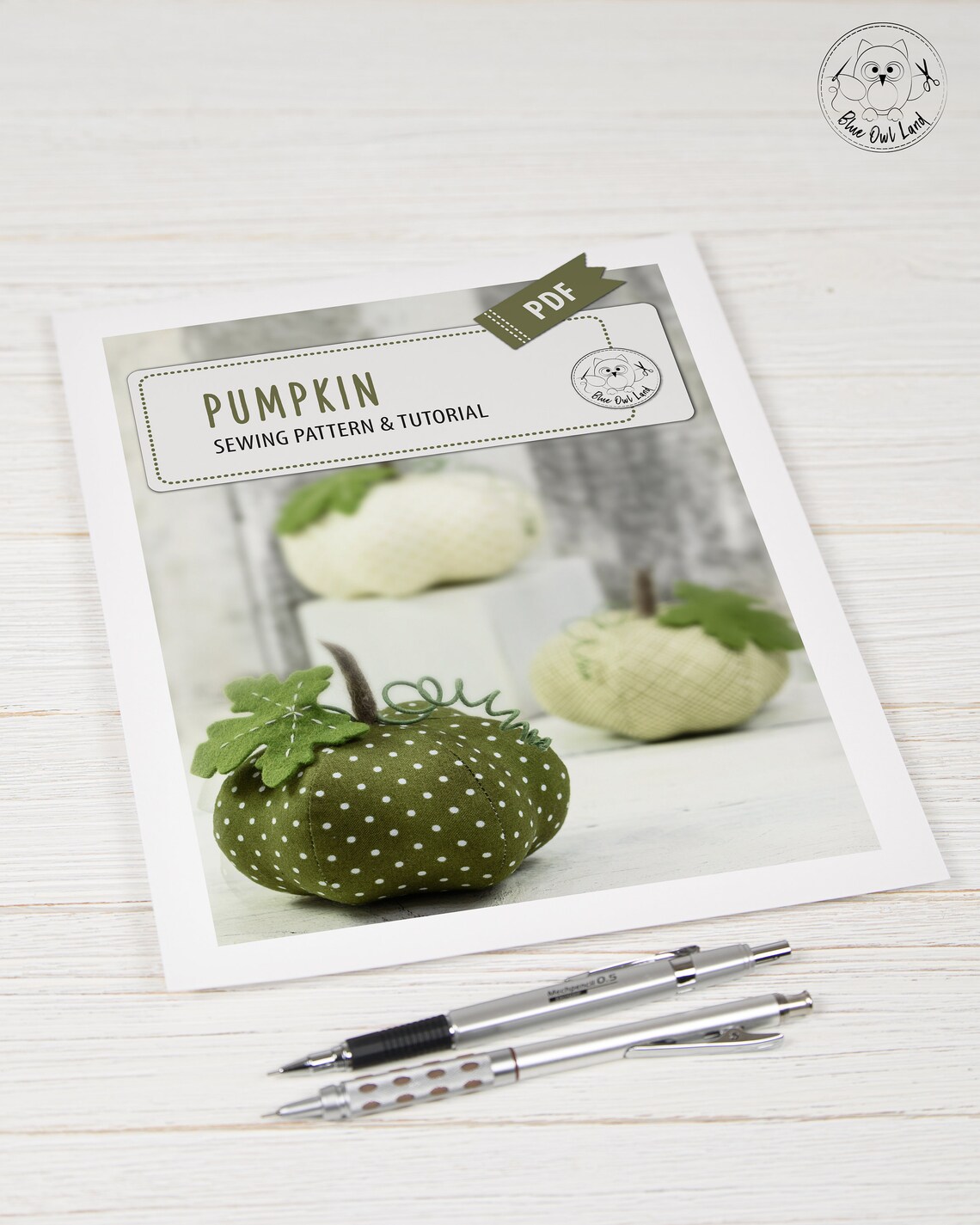 PUMPKIN PDF Sewing Pattern Tutorial. Pumpkin Pincushion. | Etsy