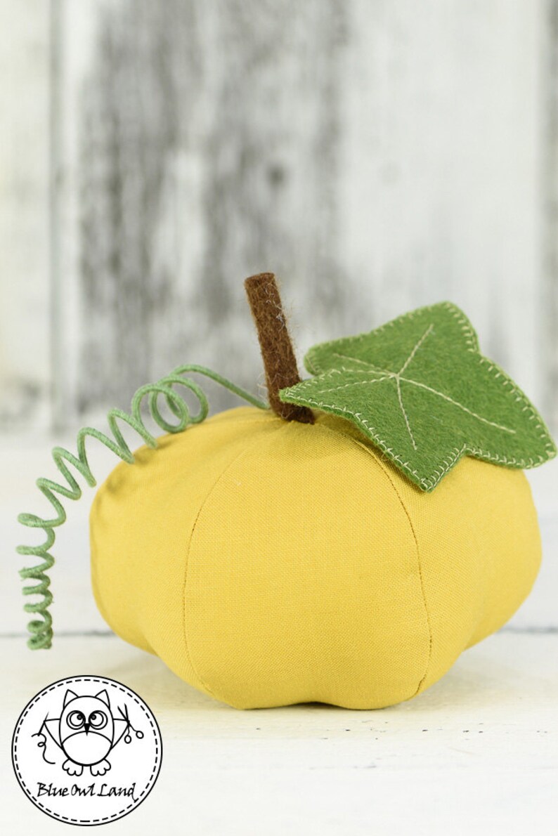 PUMPKIN SEWING PATTERN. pumpkin pincushion. fall pattern. Etsy