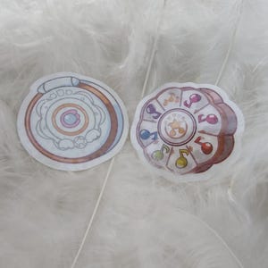 Magical Doremi console season 2 and 4 holographic sticker | Ojomajo Doremi
