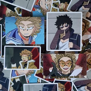 Hawks (Keigo Takami) and Dabi (Toya Todoroki) stickers MHA
