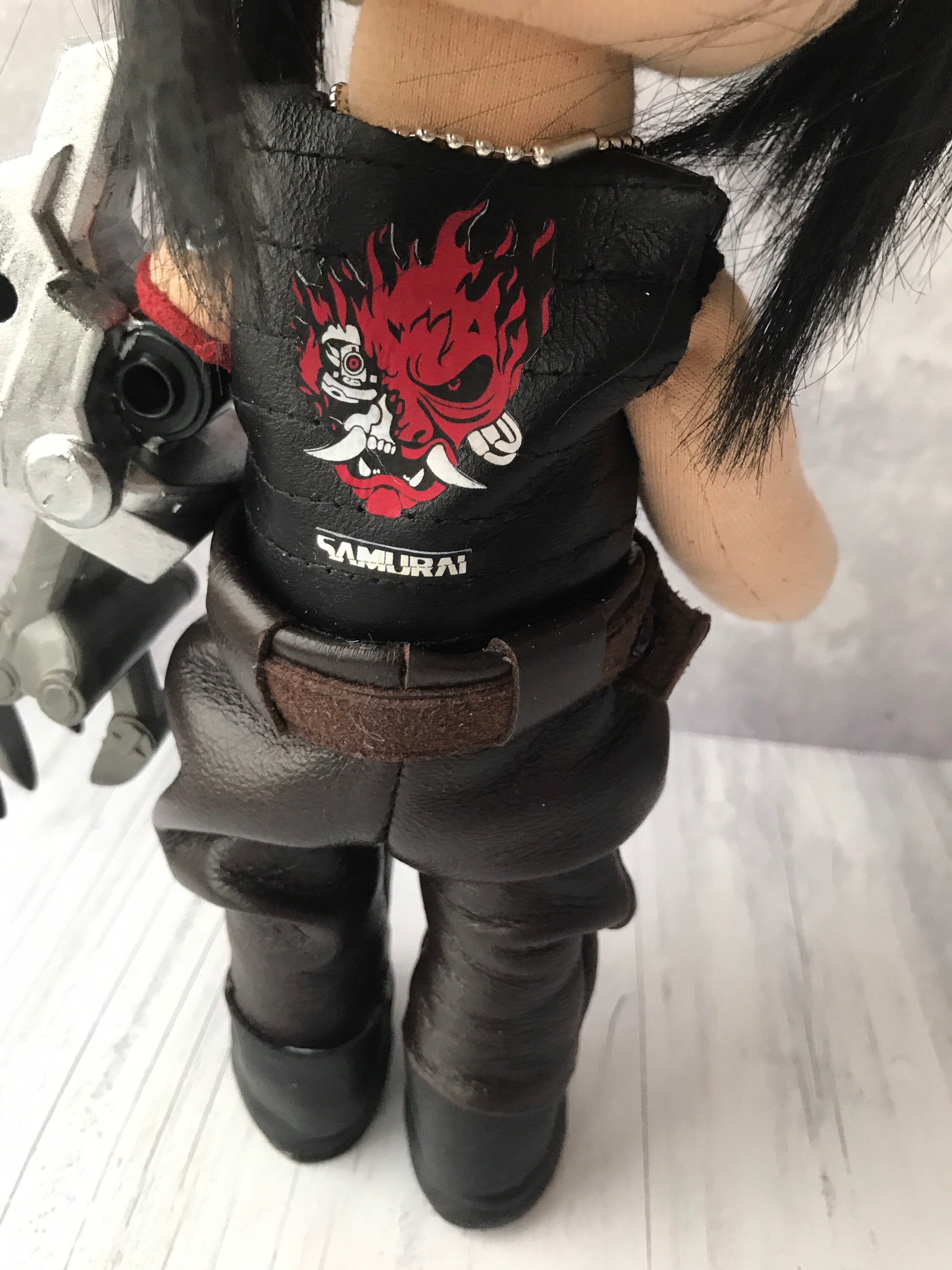 Toys Cyberpunk 2077 soft art figure Johnny Silverhand gift for him