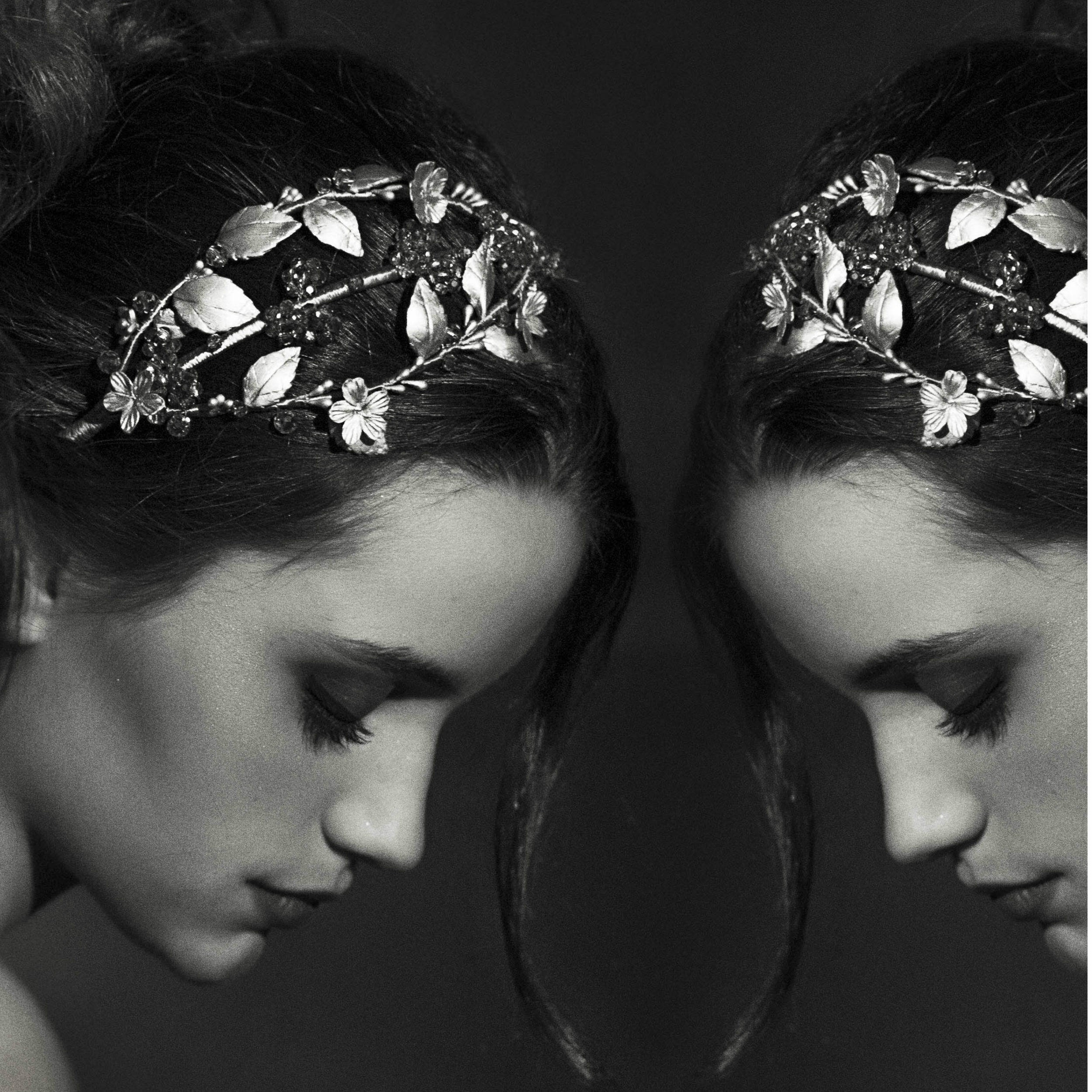 Silver Bridal Tiara With Crystals Wedding Side Headband For Etsy