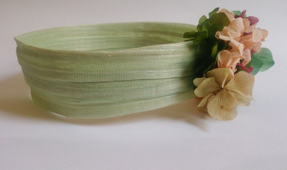 Bridal Turban Flower Fascinator, Flower Turban Style  display picture 1