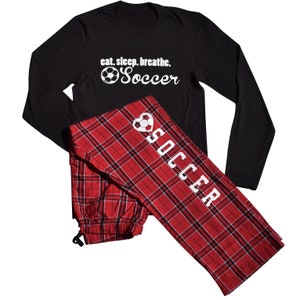 Soccer pajamas top