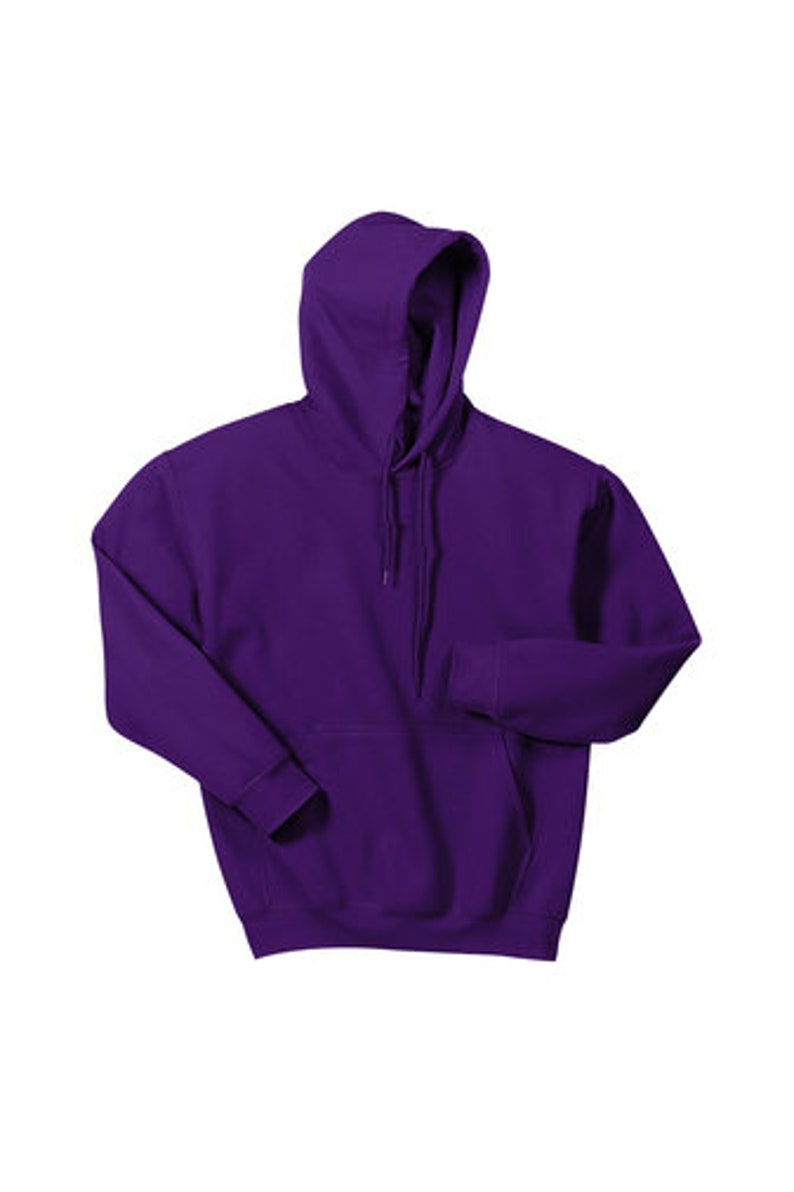 May include: A solid purple hoodie with a drawstring hood and a front kangaroo pocket. The sweatshirt is made of a soft material and is displayed on a white background. The hoodie is a casual garment.