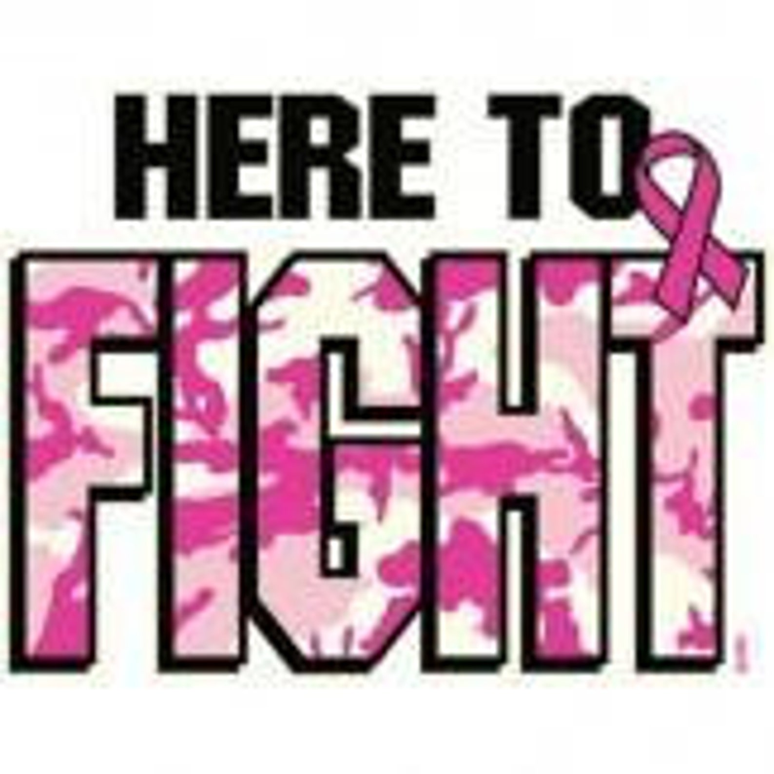 Here to FIGHT Breast Cancer Awareness Tshirt Etsy