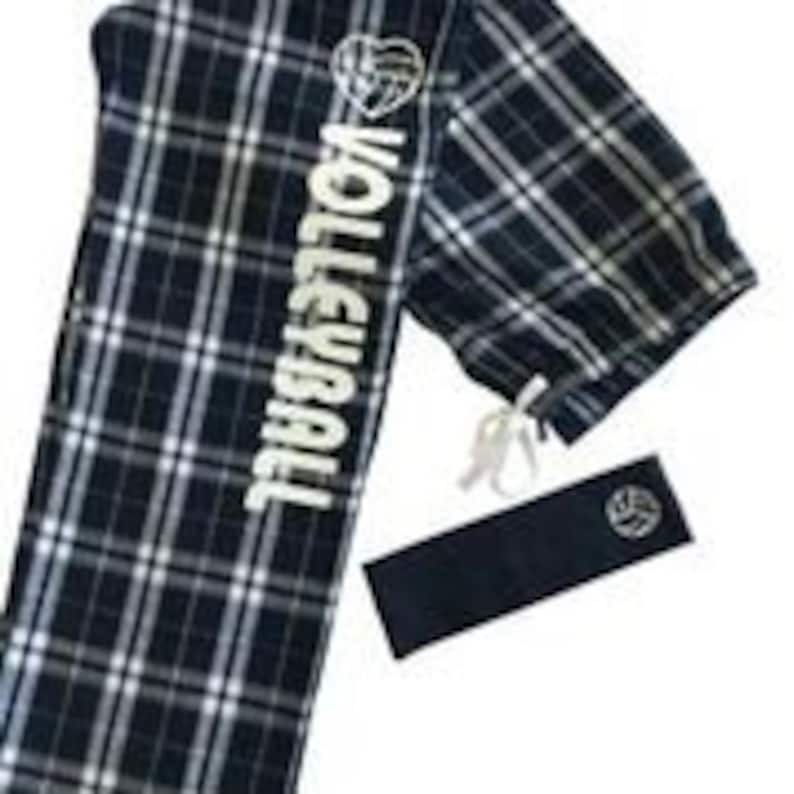 Volleyball Flannel Pajama Pants Etsy