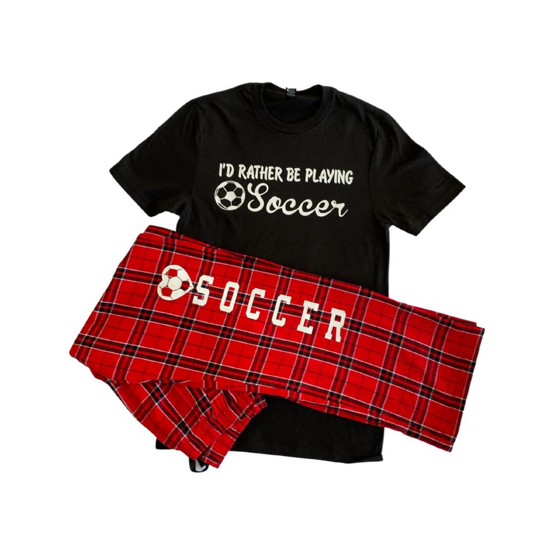 Soccer pajamas girl hotsell