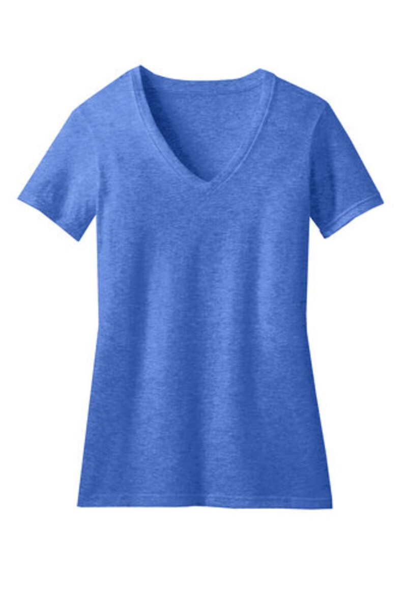 Womens V-Neck T-Shirt Thankful and Blessed image 6
