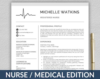 doctor resume etsy