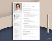 Bewerbungsvorlagen Lebenslauf Vorlage Deutsch Word und Apple Pages + Deckblatt, Anschreiben, Lebenslauf Professionelle Bewerbung