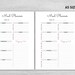 A5 Meal Planner Printable, Weekly Meal Planner, Menu Planner, Printable ...
