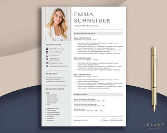 Bewerbungsvorlagen Word Lebenslauf Vorlage Muster + Deckblatt, Anschreiben, Lebenslauf Deutsch Vorlagen Apple Pages Modern Bewerbungsvorlage