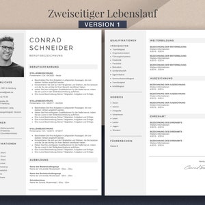 Lebenslauf Vorlage Word Bewerbungsvorlagen Muster   Deckblatt ...