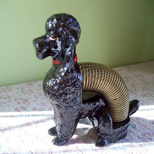 Ceramic Poodle Letter Holder - Etsy