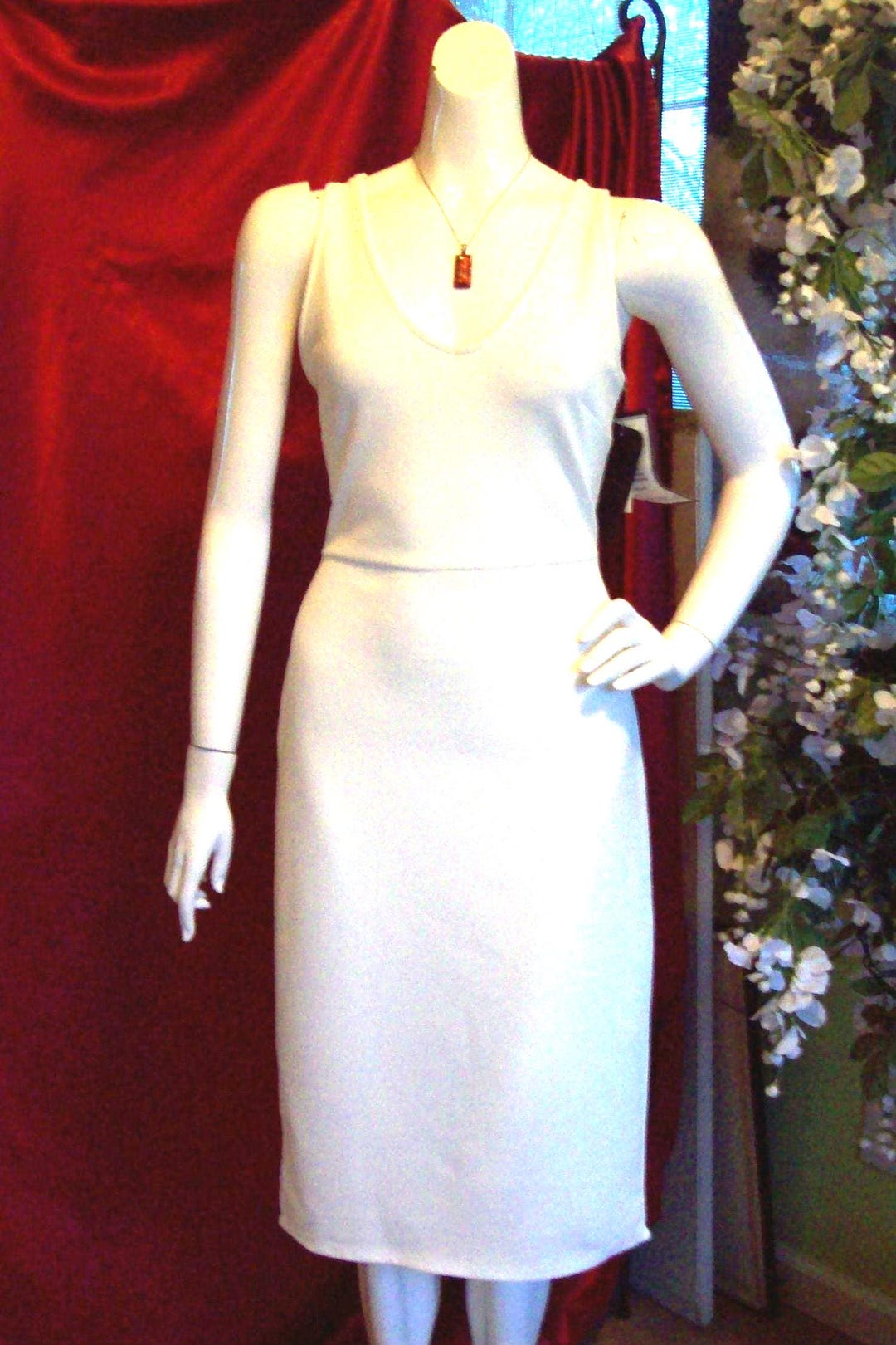 NWT Macy's White Dress Criss-cross Open Back Summer Vacation Dress  Beachwear Little White Dress, Sz XL - Etsy