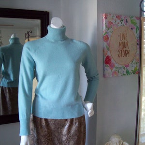 Aqua turtleneck sales