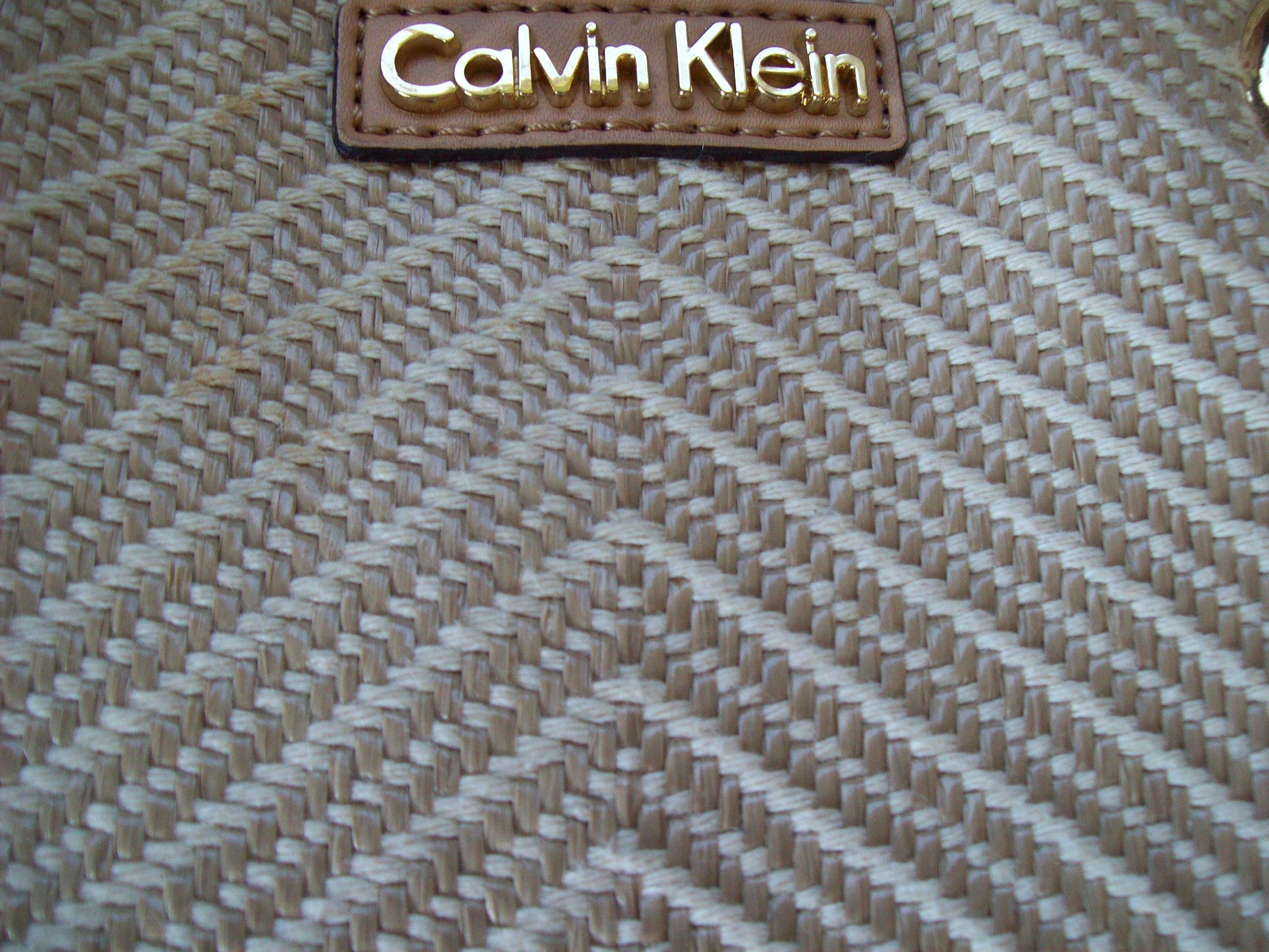 Calvin klein cream bag hotsell