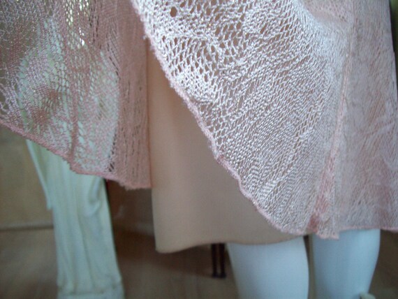 Mother of Bride Suit 3- Pc Suit Pink Blush Lacy S… - image 9