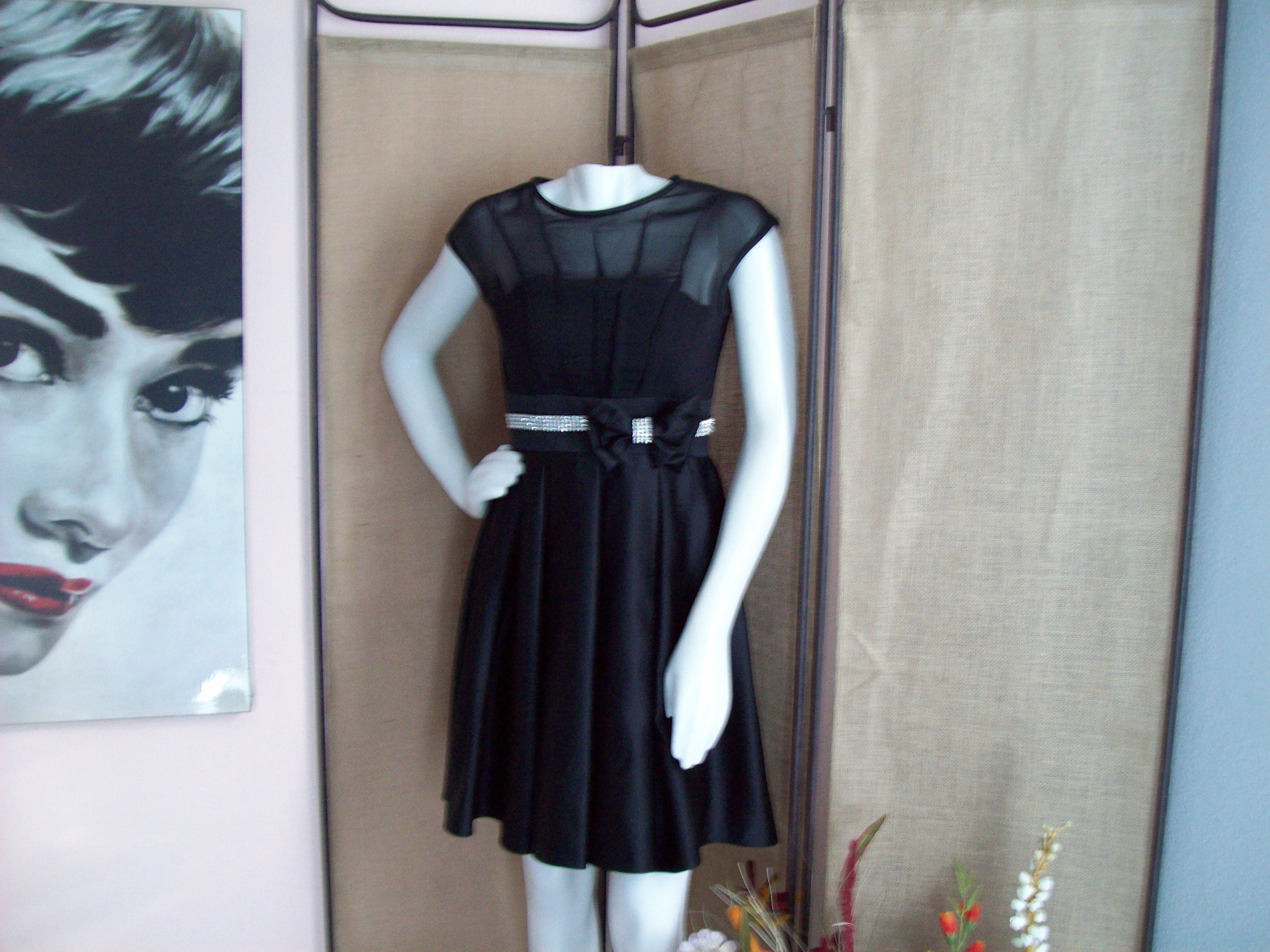 Pretty Woman Black Cocktail Dress - Etsy