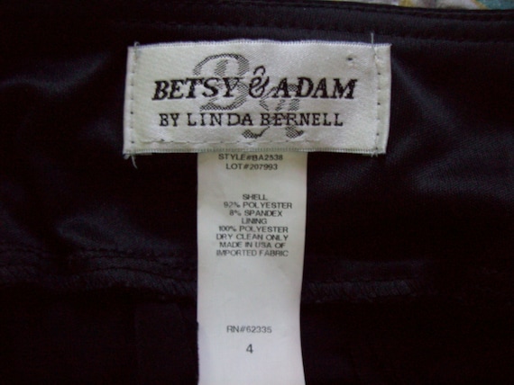 betsy adam black dress