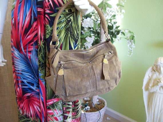 b makowsky handbag leather shoulder bags zip closure | eBay