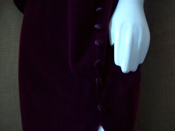 SALE: 2-Piece Dress and Jacket Wine and Rose Desi… - image 8