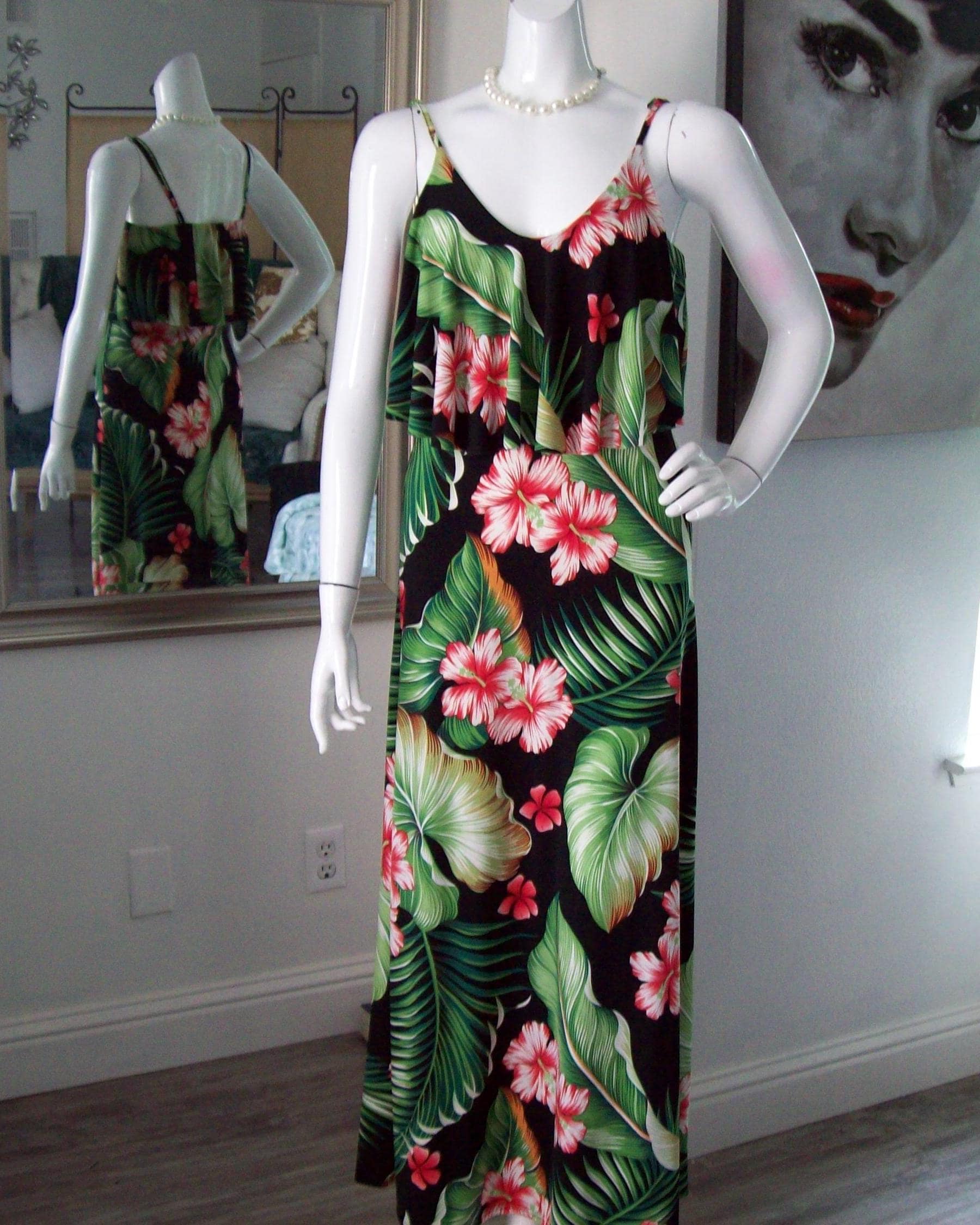 princess polly baby blue dress ZANZEA Women Hawaiian Floral Sundress Half Sleeve A-Line Party Beach  Holiday Maxi Dress