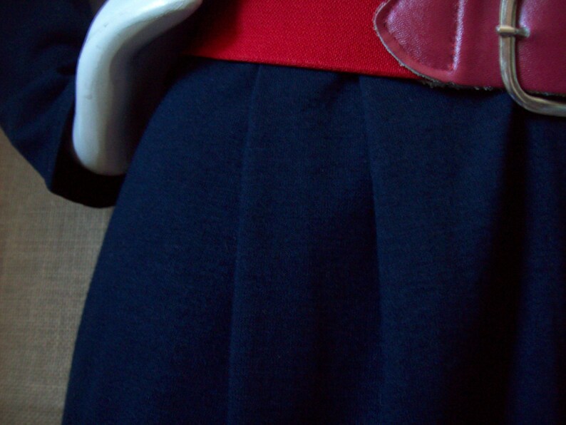 Navy Jumpsuit by Joan Walters Power Winter Jumpsuit USA Navy Etsy