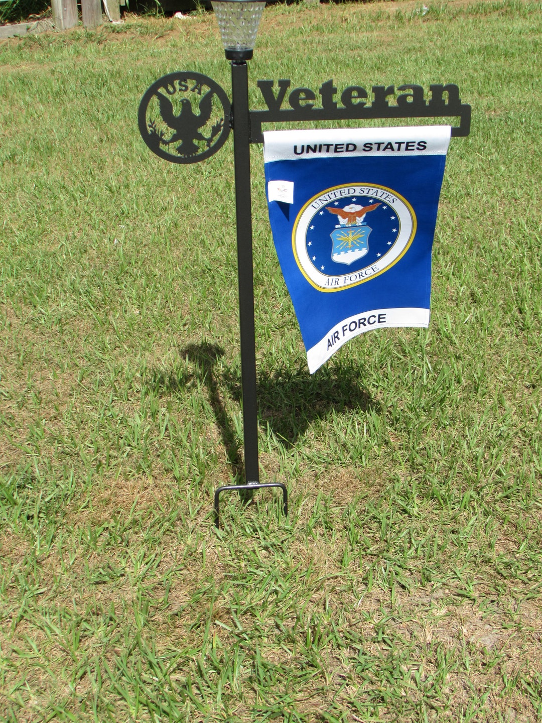 Military, Yard Decor, Flag Stand, Garden Flag, Military Flag and Stand