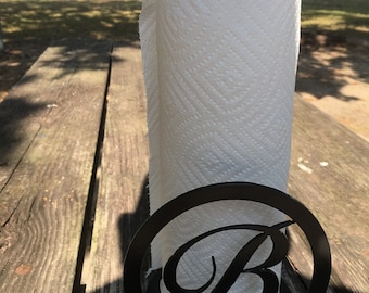 Monogram Paper towel holder