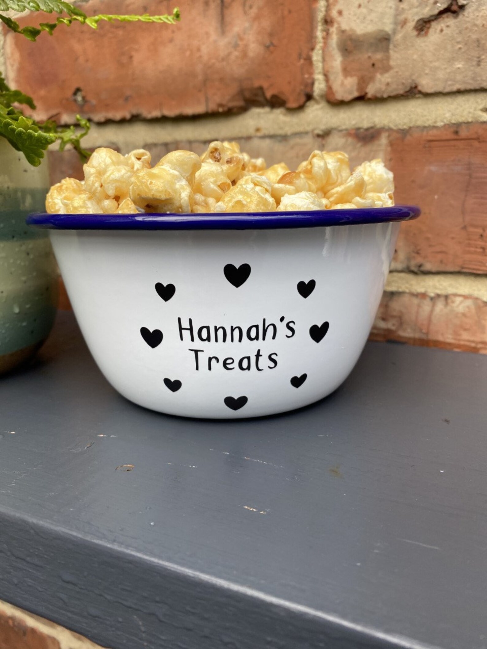 Personalised Treat Bowl Enamel Bowl Snack Bowl Gifts Etsy UK