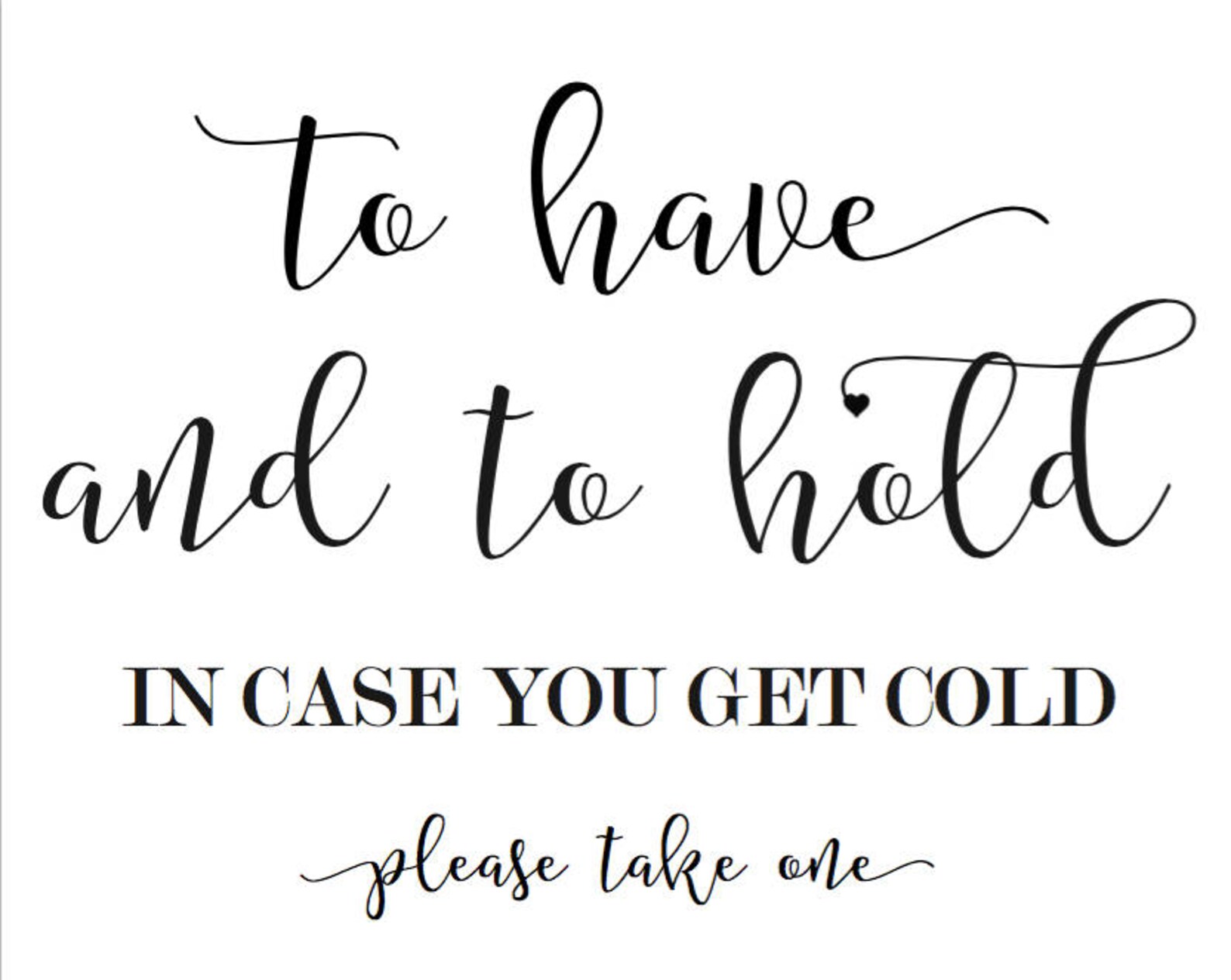 To Have and to Hold Blanket Sign Blanket Wedding Sign Etsy