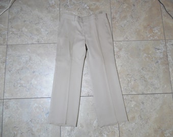 levi polyester action slacks