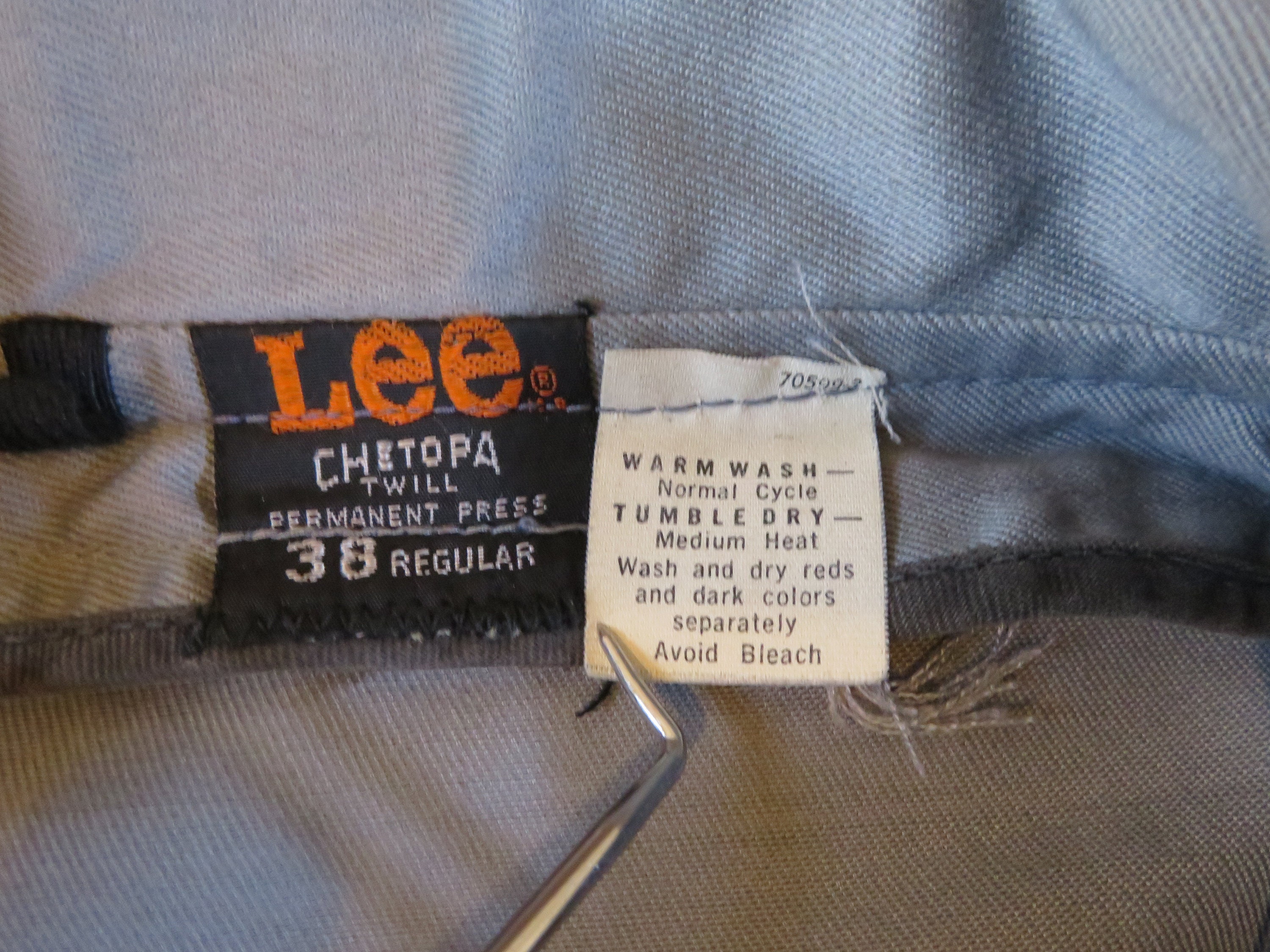 Vintage Lee Chetopa Twill Gray Jacket Made in USA Sz 38 - Etsy New 