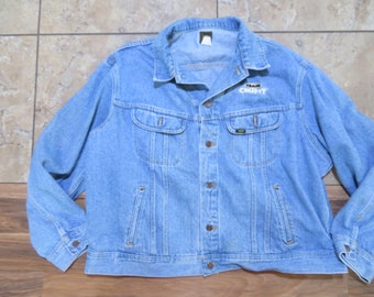 Vintage 80s LEVIS 70505 Jean Denim Jacket Trucker Medium Blue Wash