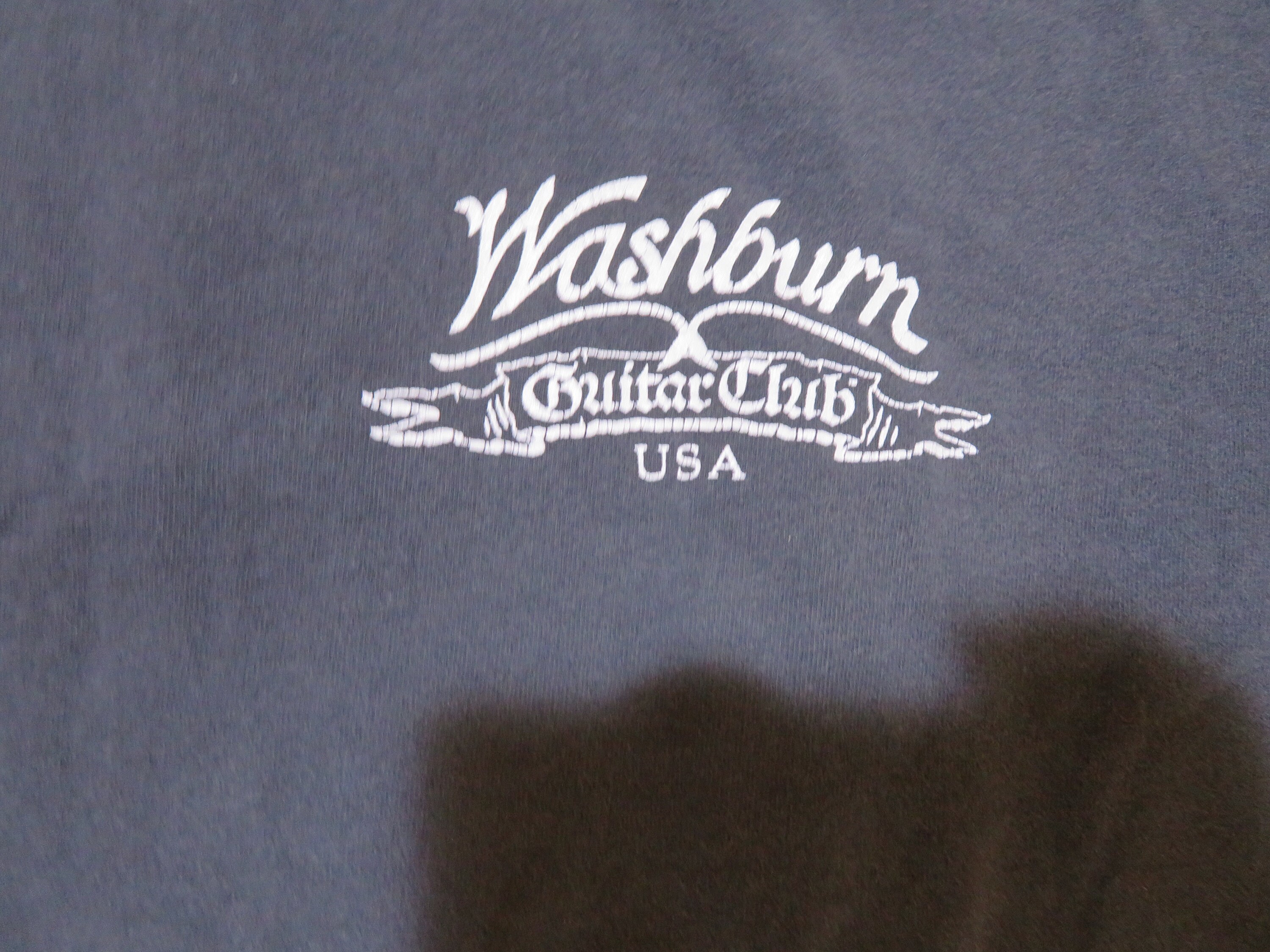 レア！ WASHBURN GUITER TシャツM〜ヴィンテージユーズド#ギター